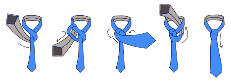 Как завязать галстук виндзор (74 фото)